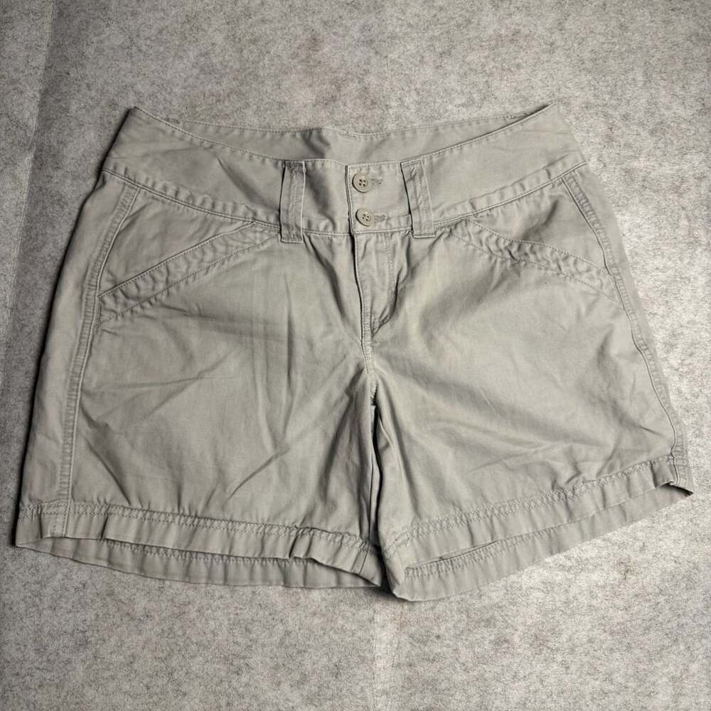 The North Face Utility Shorts Gray Canvas Outdoor Pockets